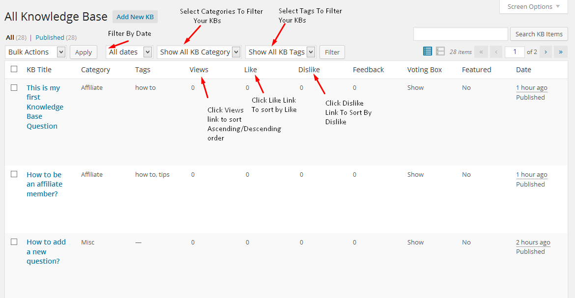 BWL Knowledge Base Manager By Xenioushk | CodeCanyon